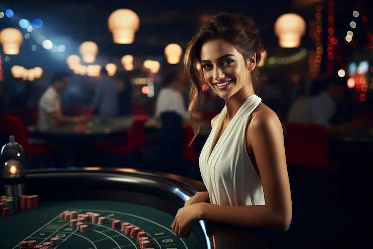 Meja Golden Toad live dealer venustoto dengan studio profesional